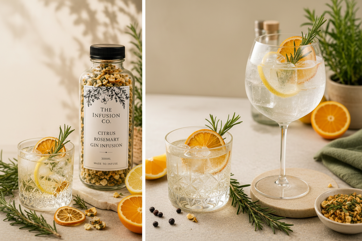 Citrus Rosemary Gin Infusion