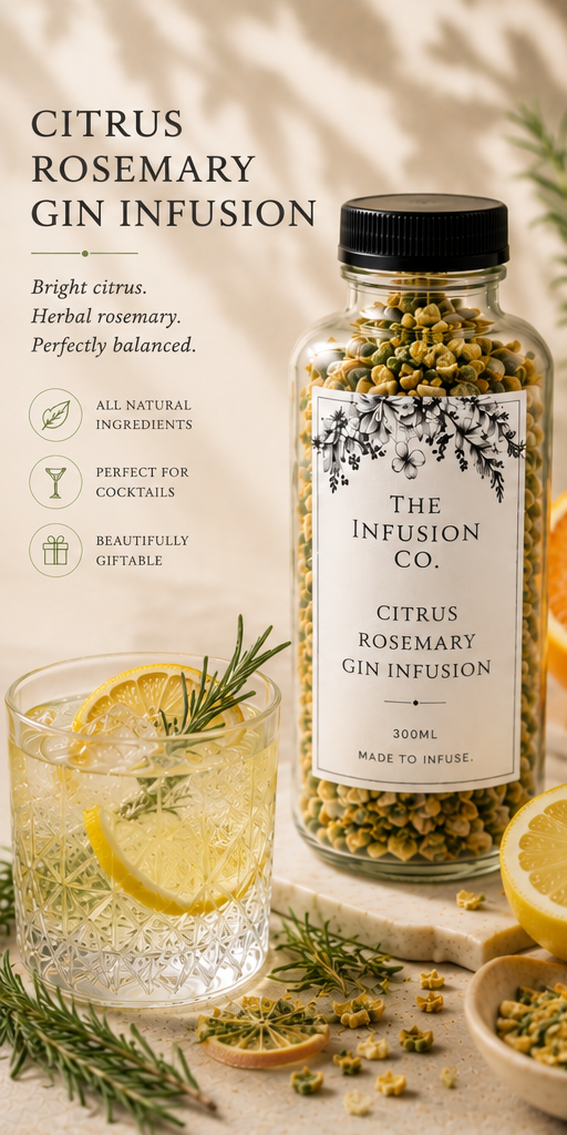 Citrus Rosemary Gin Infusion
