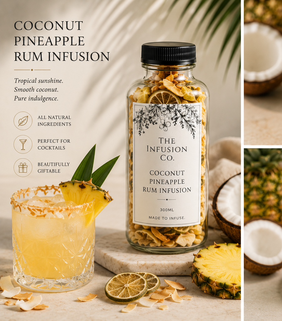 Coconut Pineapple Rum Infusion