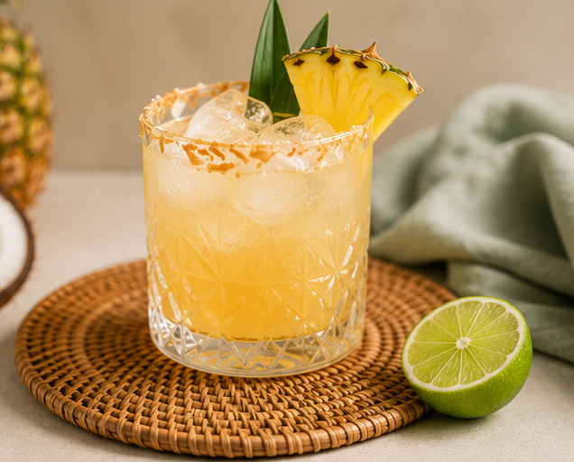 Coconut Pineapple Rum Infusion