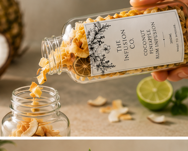 Coconut Pineapple Rum Infusion