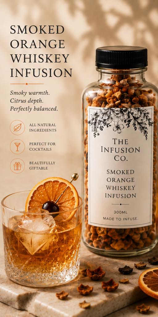 Smoked Orange Whiskey Infusion