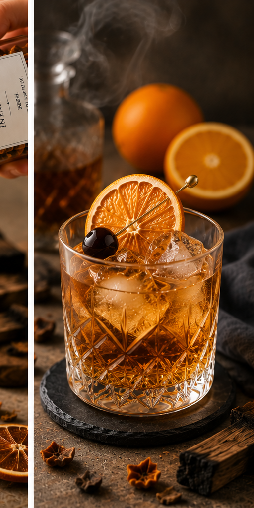 Smoked Orange Whiskey Infusion