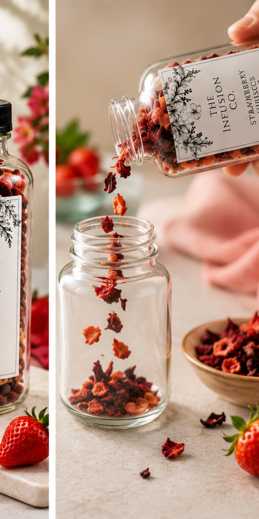 Strawberry Hibiscus Spritz