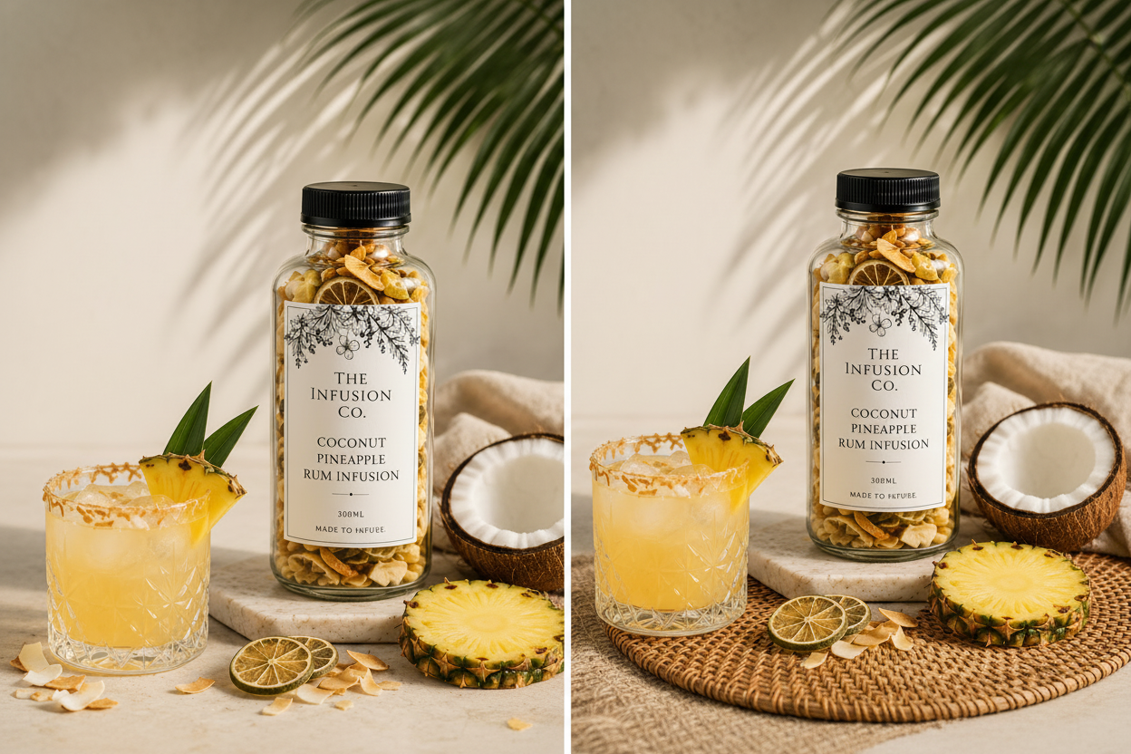 Coconut Pineapple Rum Infusion